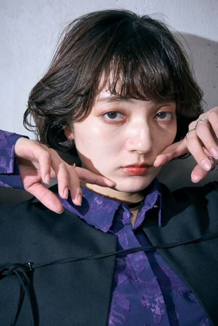 美容室のヘアカタログとスタイル写真を管理するSalotyのイメージ（アンニュイパーマボブ）